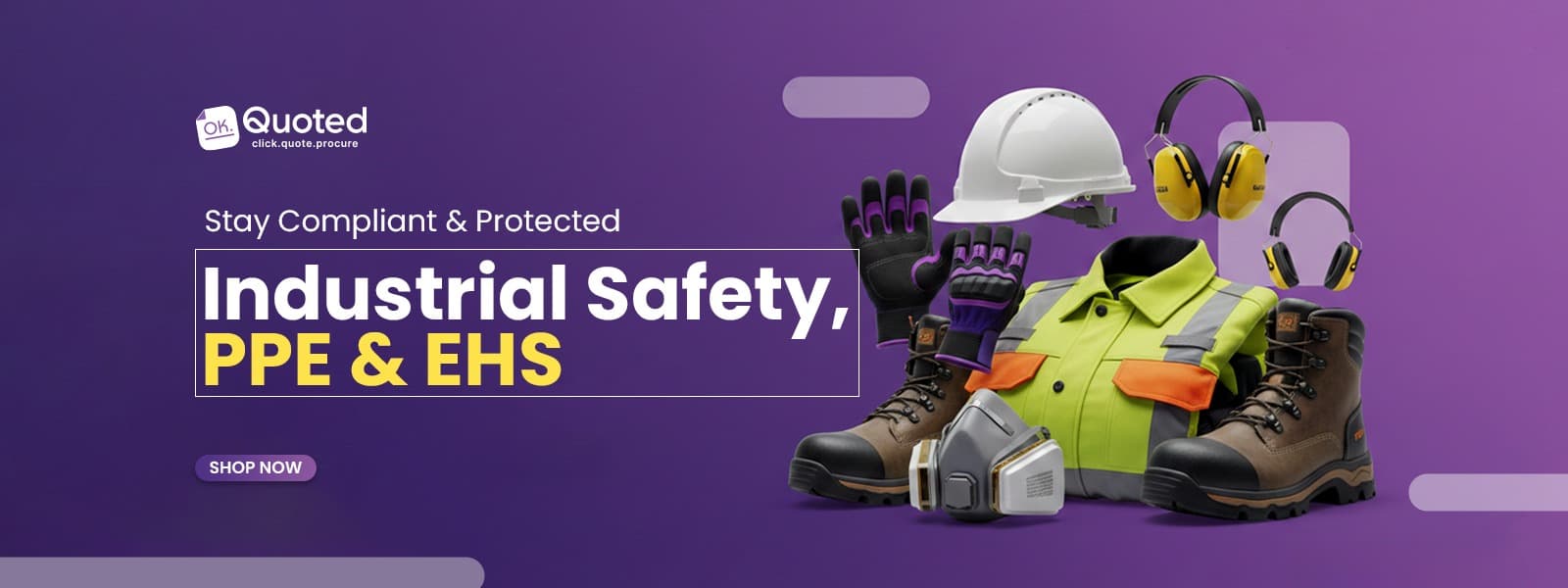 Industrial Safety, PPE & EHS - Equip your workforce with certified protection.