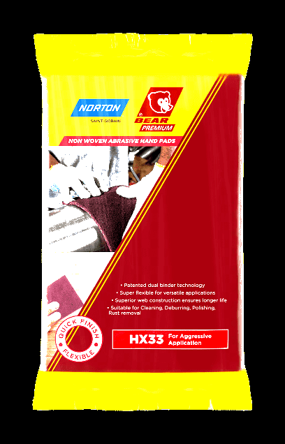 NORTON Hand Pad Bear Premium HX33 Norton Hand Pad Bear Premium HX3353