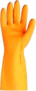 K.K. INTERNATIONAL Industrial Latex Rubber Gloves KHG009 - Image 1