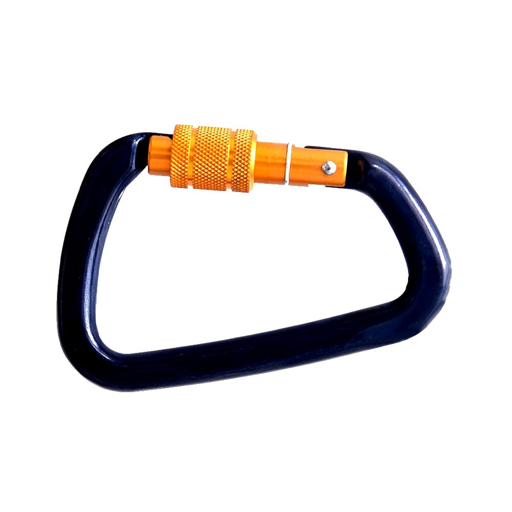 KARAM PN 105 Aluminium Screw Locking Bulb Type Karabiner PN 105