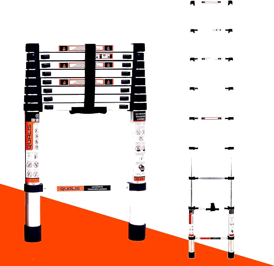 QUALIS QTL-50 Telescopic Ladder QTL-50