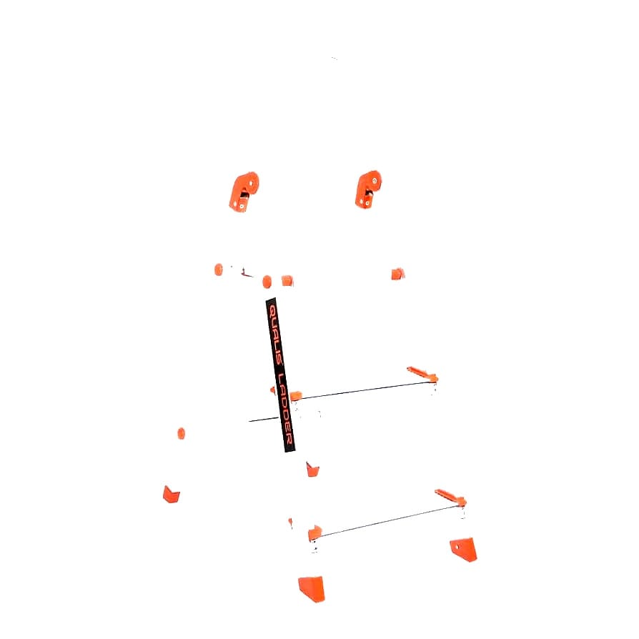 QUALIS RL-3 Railing 3 Steps Foldable Ladder RL-3 - Image 1