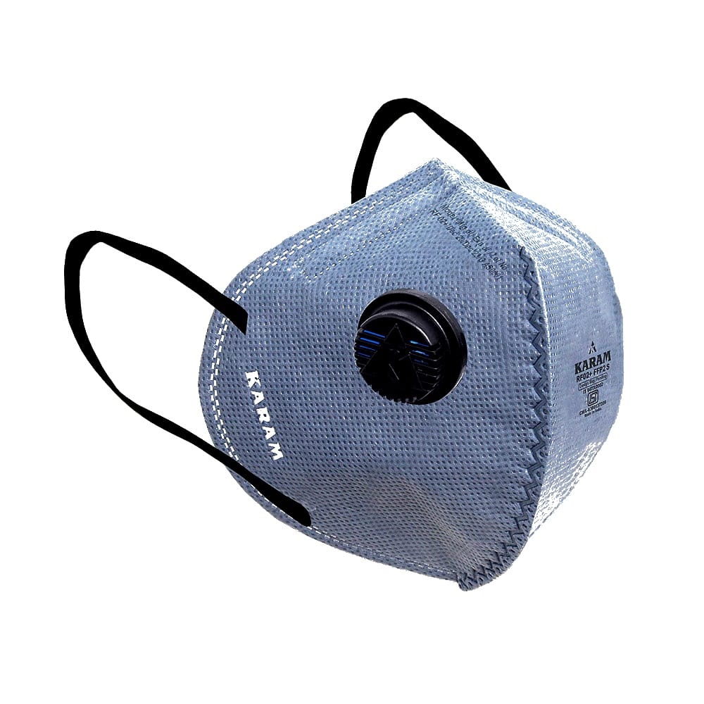 KARAM Disposable Face Respirator with Ear Loops Karam FFP2S