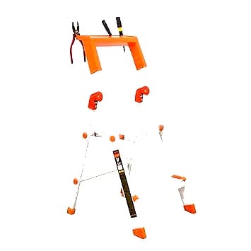 QUALIS RH-2 Rhino 2 Steps Foldable Ladder RH-2